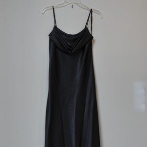 Beautiful Satin Black Dress